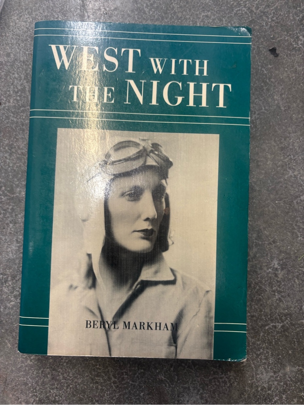 West With The Night Vintage Paperback